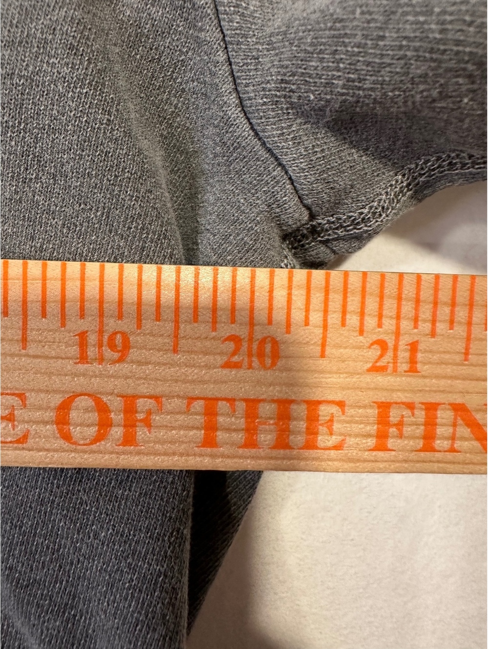 John Elliott Cotton Crewneck Vintage Washed Sweatshirt Gray Men’s XS - Picture 5 of 9